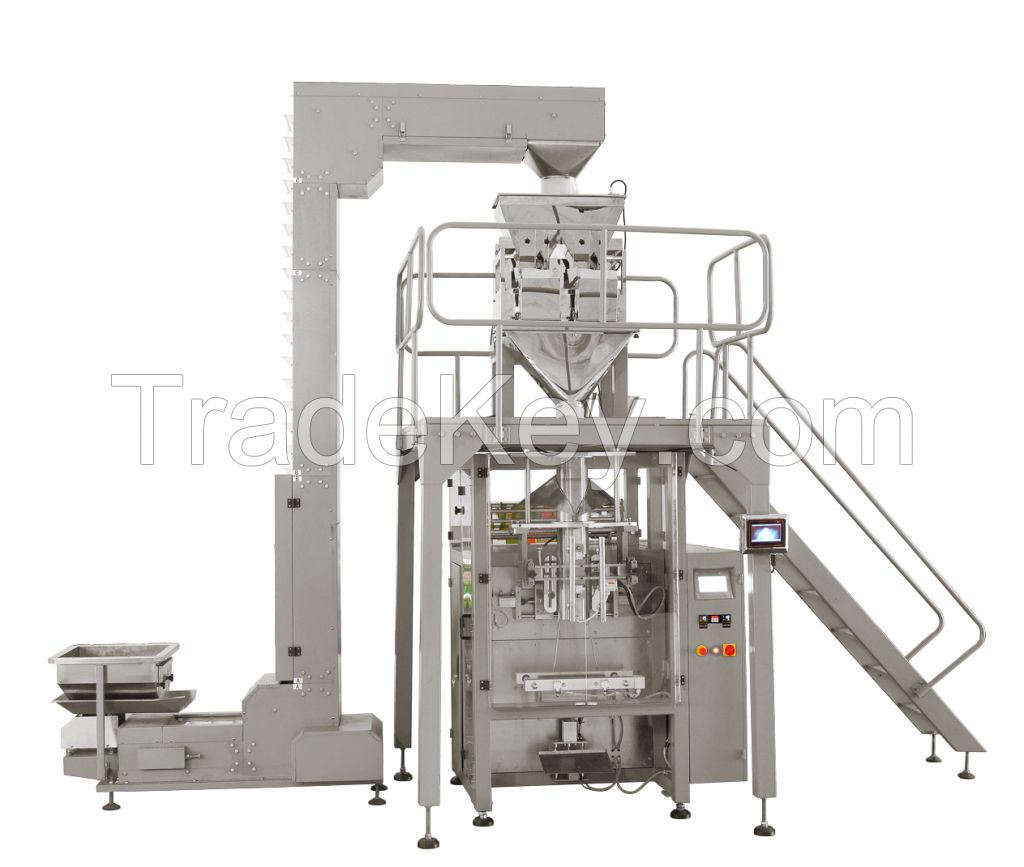 automatic 5kg big bag rice granule food packing machine