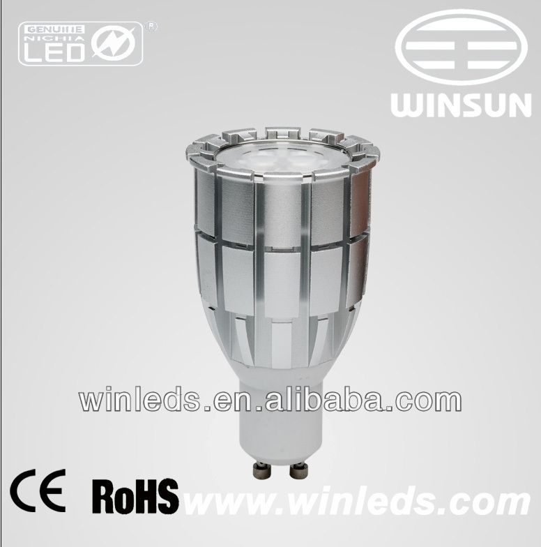 2014 new design 9W mr16,gu10 cob led spotlight with dimmer