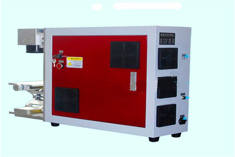 split type10W20w30w50w optics fiber laser marking machine