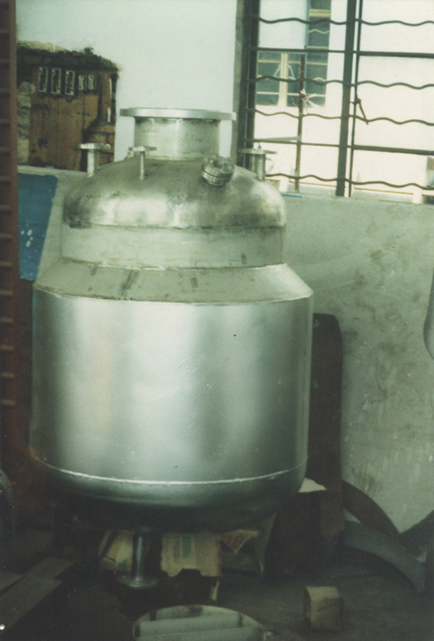 Supply  pressure container pot of stainless steel