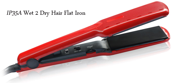 wet to dry flat iron