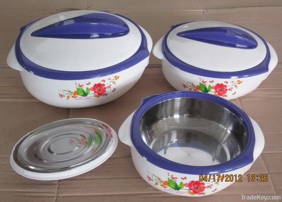 2012 New Insulated Casserole, Hot Pot Set, Food Warmer