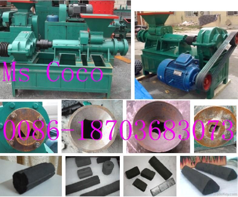 2012 Coal and Charcoal briquette extruder machine 0086-18703683073