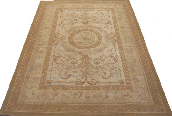 Aubusson Rug Handwoven