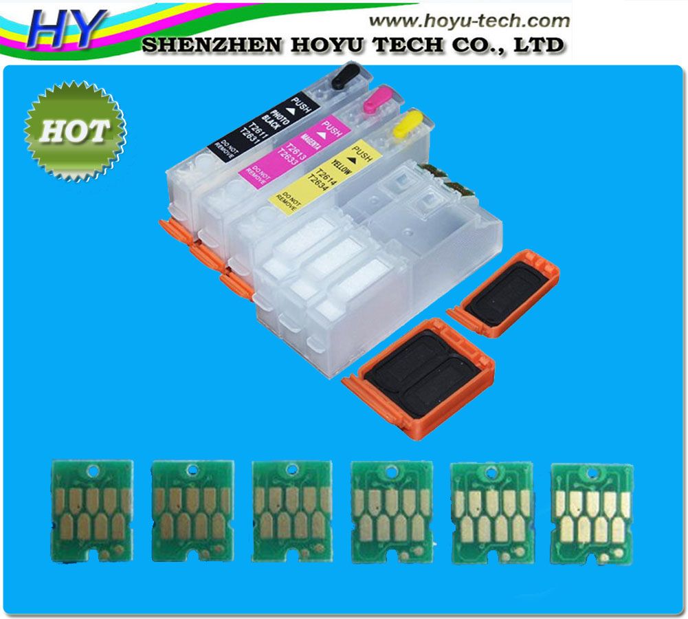 CISS ( XP-600/XP-605/XP-700/XP-800) refillable cartridge 