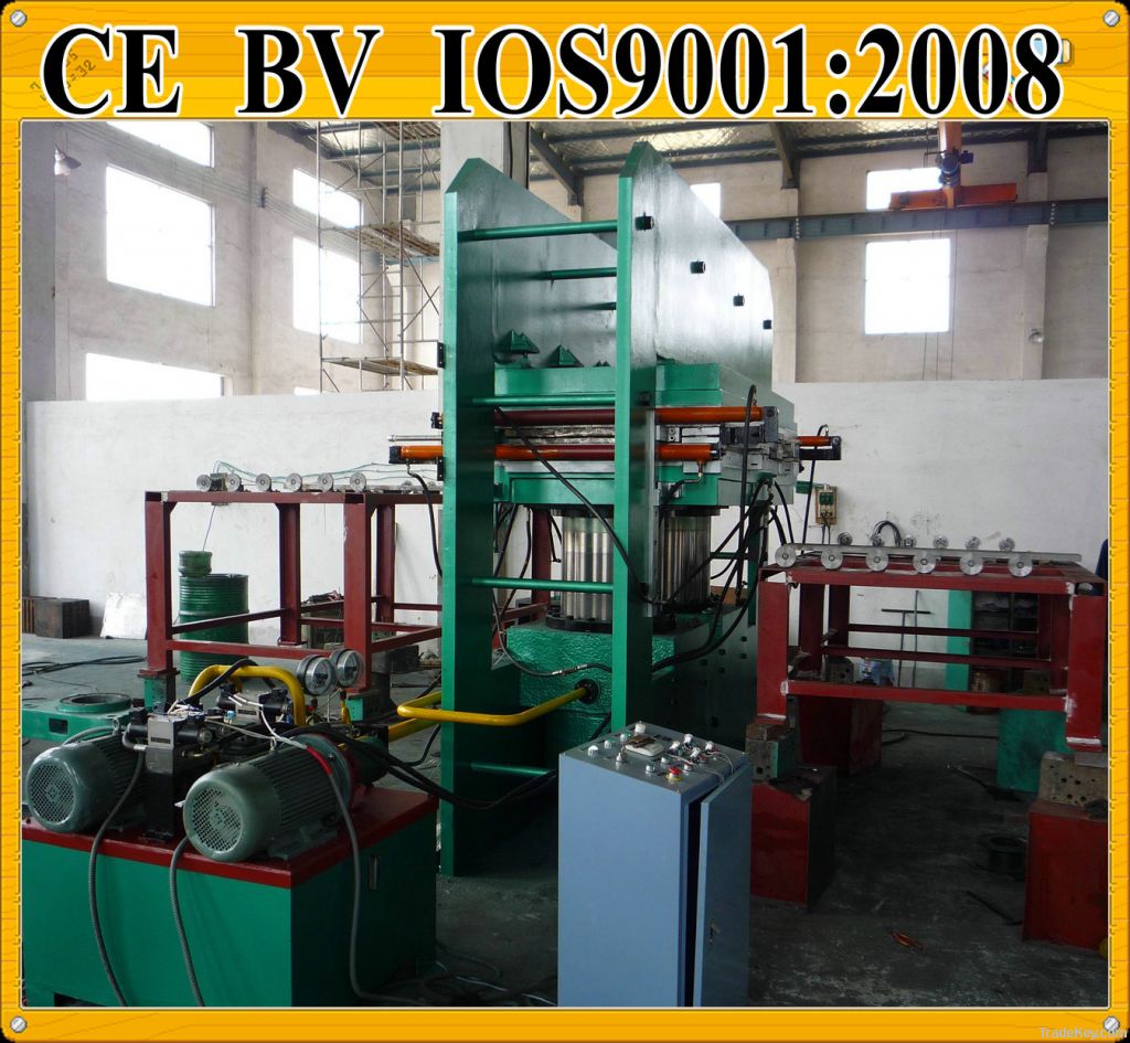 rubber flooring tile machine