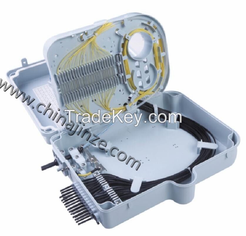 24 core ftth fiber optic  cable metal distribution box,termination box