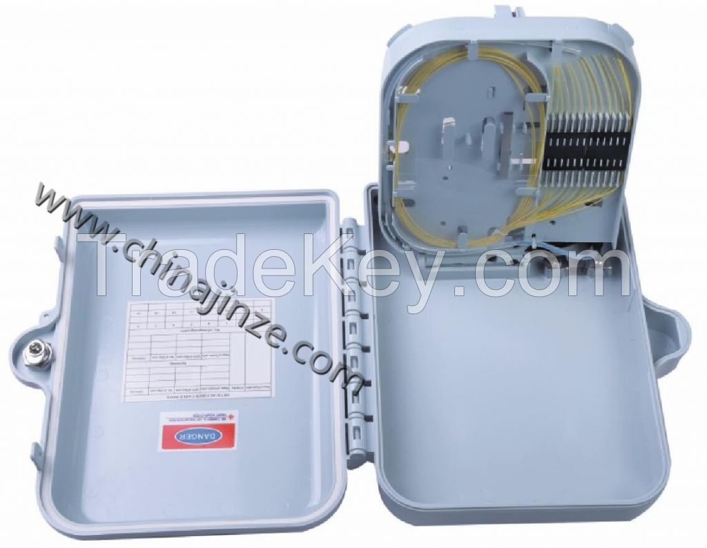 16 core fiber optic distribution box,termination box