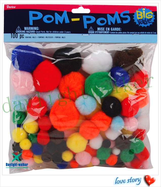 Holiday Party Decorative Pompons