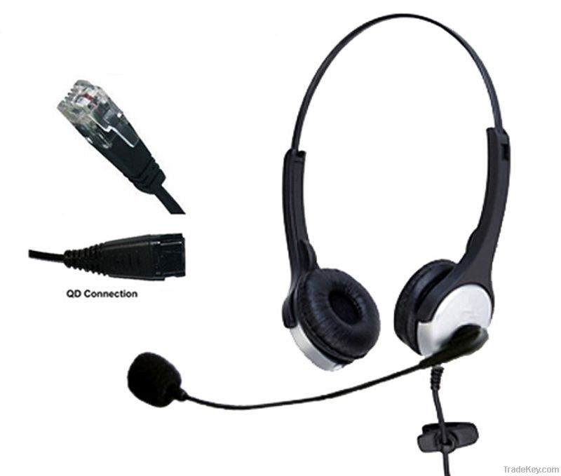 AVAYA 5410/5420 NEW NOISE CANCELLING Binaural HEADSETS