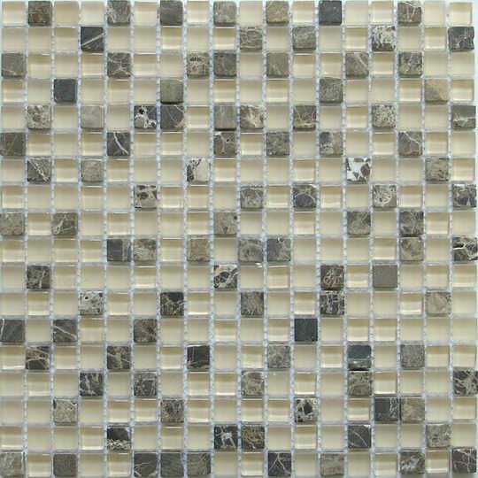 glass and stone mosaic