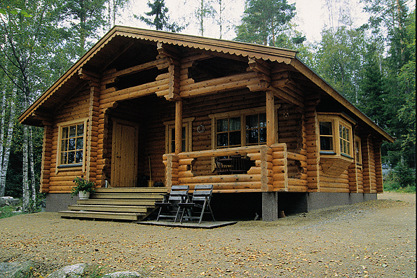 Wooden house