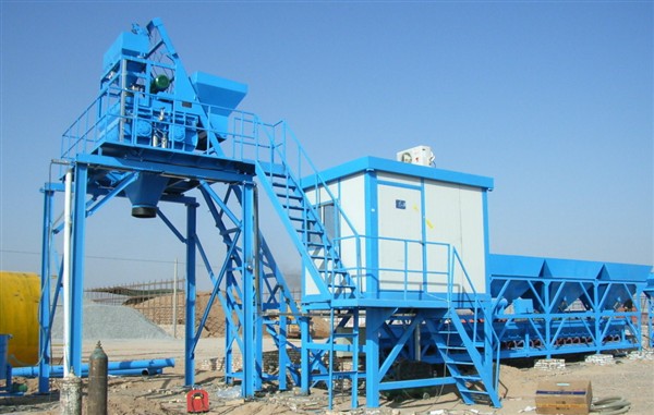 concrete mixing plant HZS35