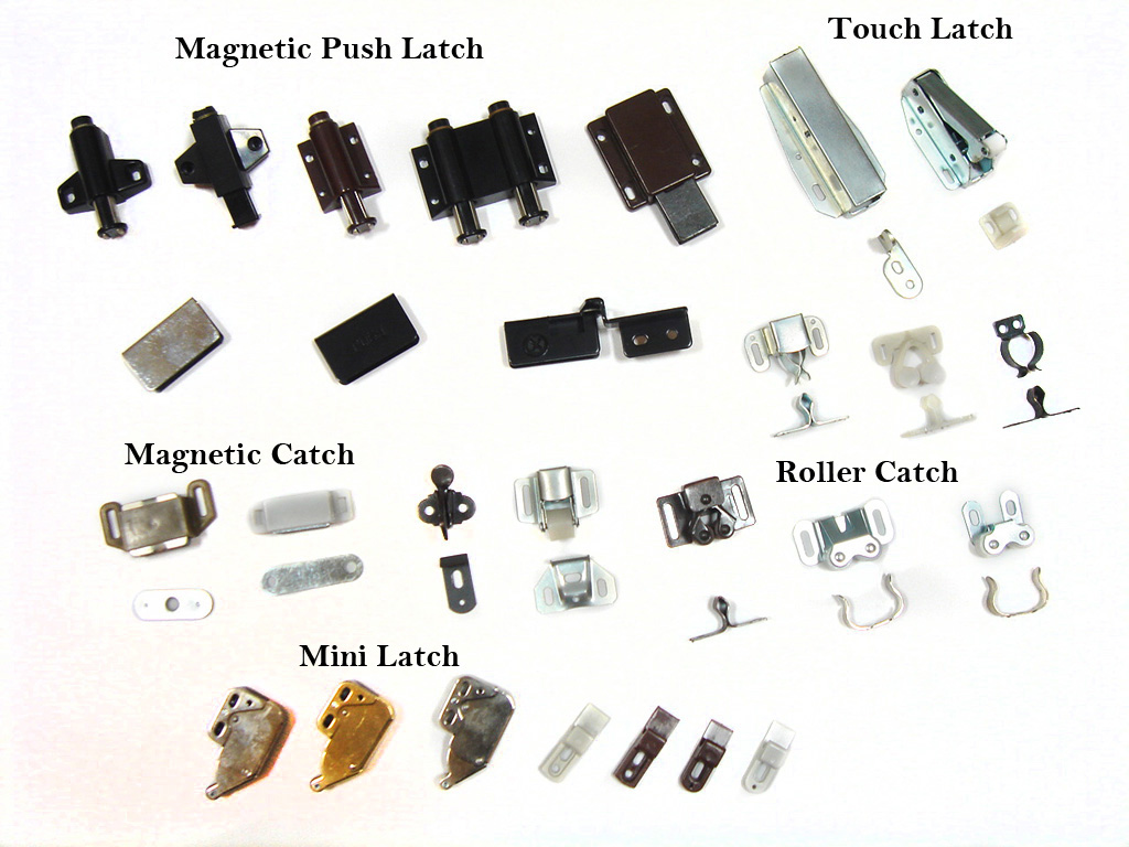 Mini Latch, Roller Catch, Magnetic Catch, Push Latch