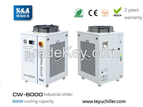 S&amp;amp;amp;amp;A water chiller CW-6000 with 3KW cooling capacity and environmental refrigerant