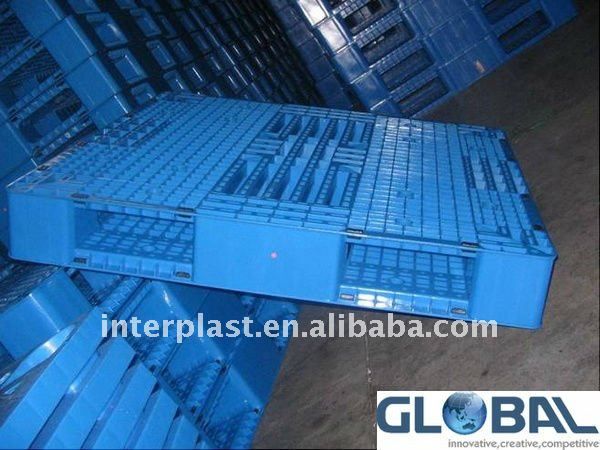 Durable Double Faced Plastic Pallet/Double Deck Euro Pallet