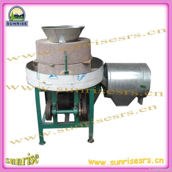 small model stone flour mill from China