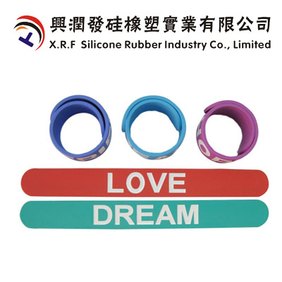 silicone Slap Bracelets