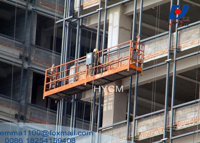 800kg ZLP800 Working Platform 7.5mts Length Gondola Scaffolding