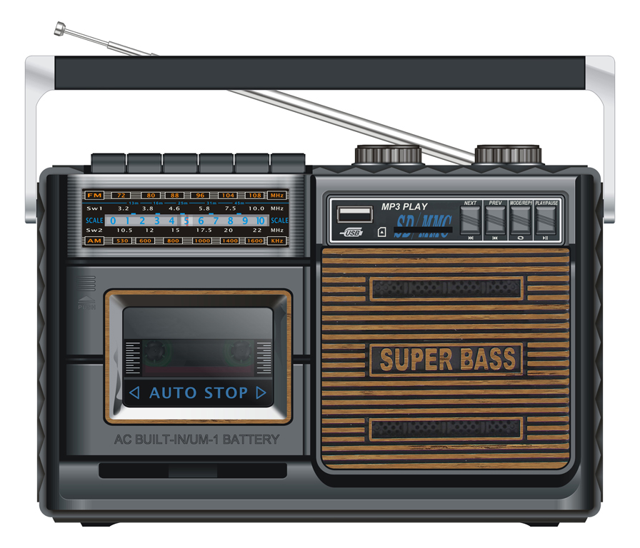 USB RADIO CASSETTE RECORDER PLAYER(AY-378US)