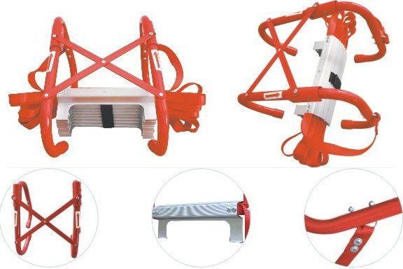 Escape ladder/fire ladder with CE-EN131 Certification