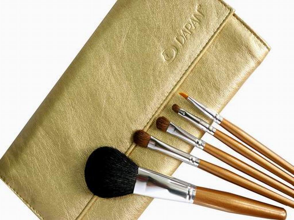 5 pcs Travel  cosmetic brush set