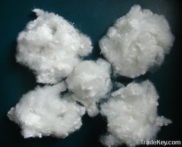 RECYCLED POLYESTER STAPLE FIBER SOLID/CARDED