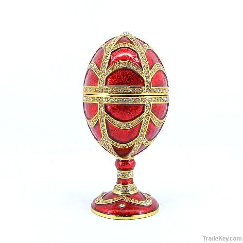 Hot sale Faberge Egg Metal trinket box