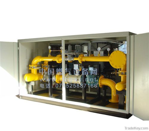 Natural gas regulator box/cabinet