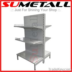 Gondola shelving and supermarket shelfs from China shopfitting supplie