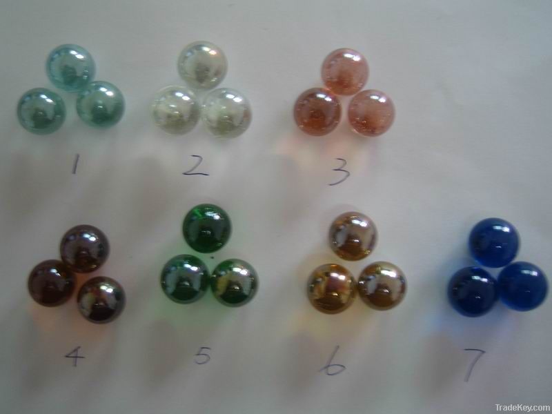 glass marbles