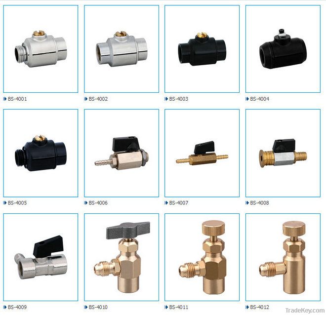 mini brass ball valve