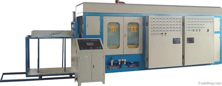 Hydraulic vacuum forming machine