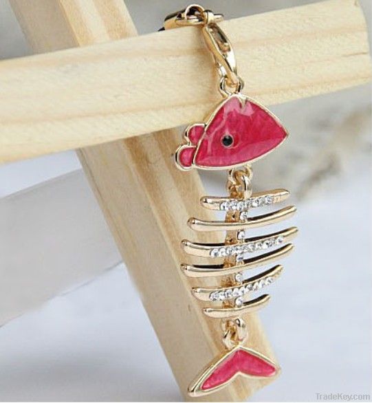 Red Cinderella Cart Pendant