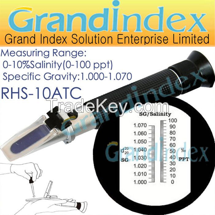 Salinity refractometer RHS-10ATC Marine fishery and the aquarium test