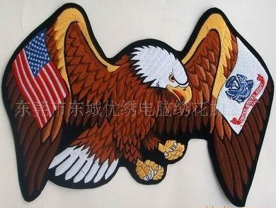 Embroidered Eagle Patches