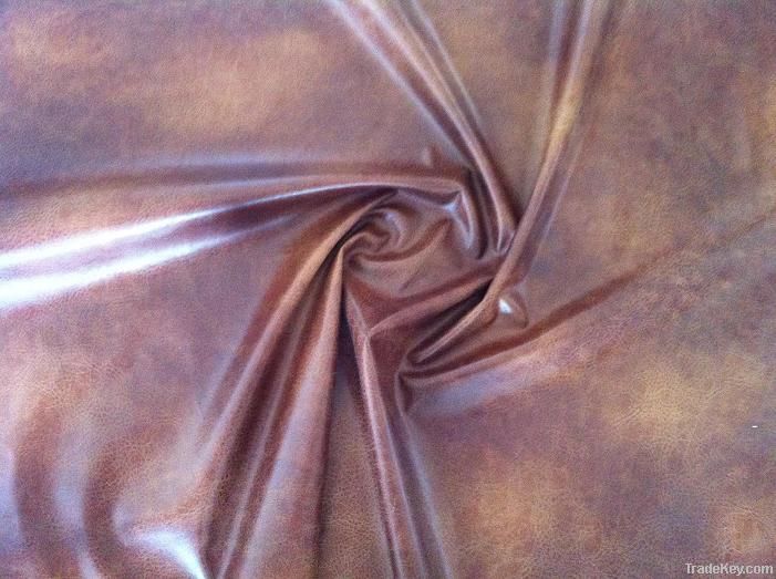 bronzed faux suede fabric