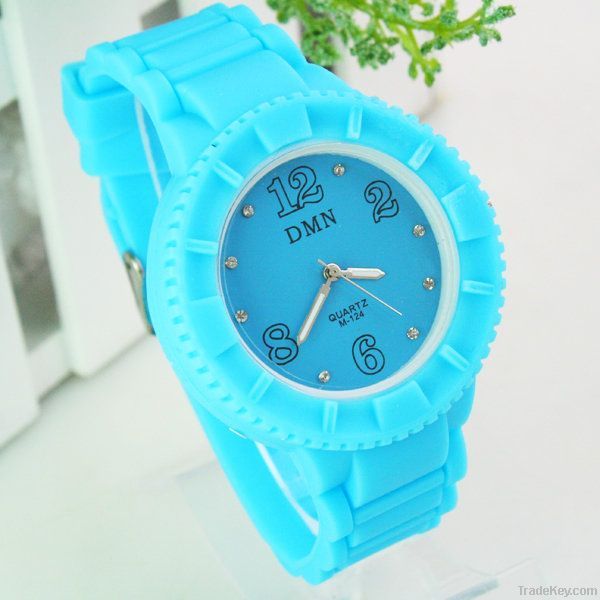 Silicone Sapphire Rubber Watch