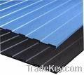 flat ribbed  rubber sheet