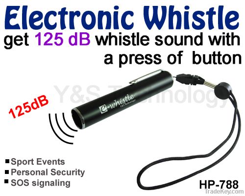 Single tone Metal Electronic Whistle H-788