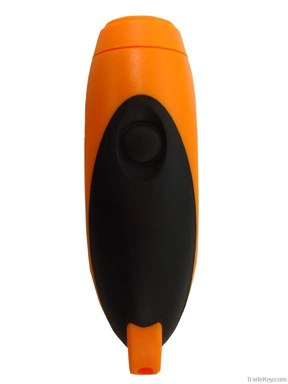 Single Tone Olive Shape Plastic Electronic Whistle HP-588-1