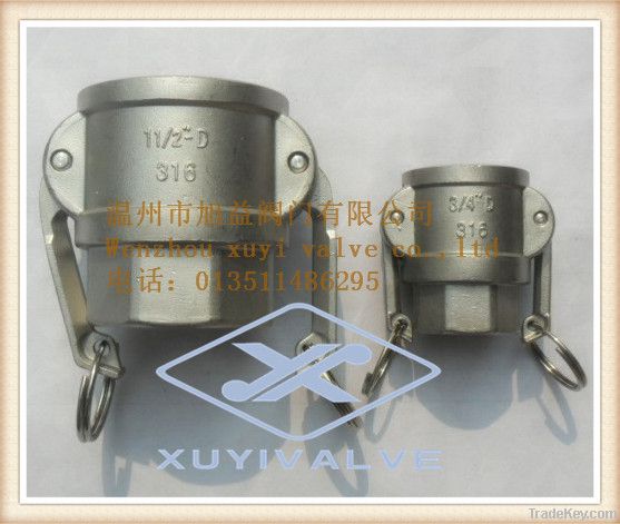 stainless steel camlock couplings D type