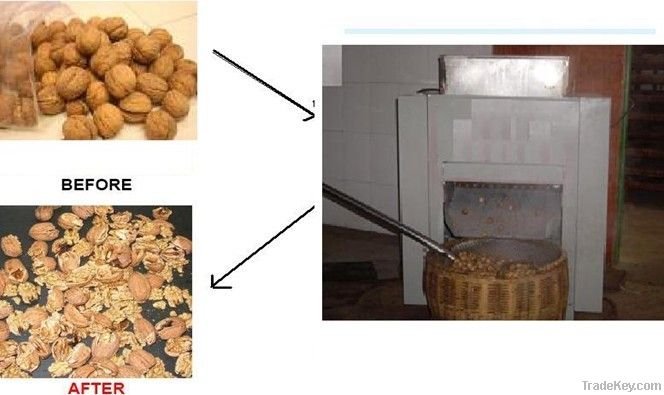 Walnut Hard Shell Removing Machine