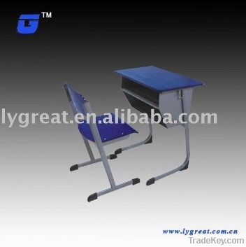 single school student desk and chair