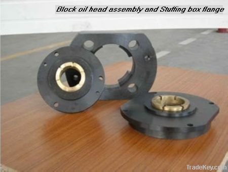 Packing box flange