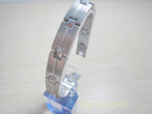 steel men's bracelets& Best Man Accessary