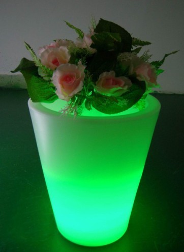 led flower pot