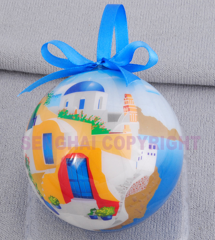 Foam Christmas Ball/Paper Christmas Ball/Decoupage Christmas Ball