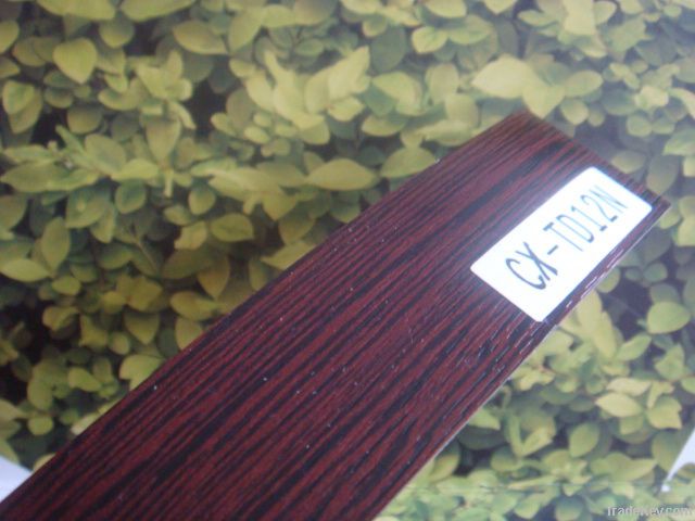 Through popular Asia 1*22mm wood grain edge banding