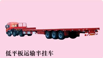 flat bed trailer,platform semitrailer